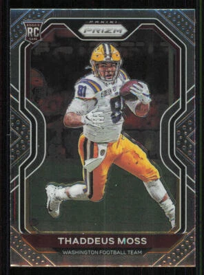 2020 Panini Prizm #386 Thaddeus Moss RC - Image 1 of 2