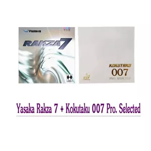Yasaka Rakza 7 + Kokutaku 007 Pro. Selected - Picture 1 of 3