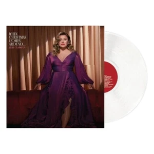 KELLY CLARKSON WHEN CHRISTMAS COMES AROUND LP [NEW] LIMITED ED WHITE VINYL - Picture 1 of 6