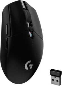 Bezprzewodowa mysz do gier Logitech G305 LIGHTSPEED - czujnik Hero 12K, optyczna 12K DPI - Zdjęcie 1 z 6