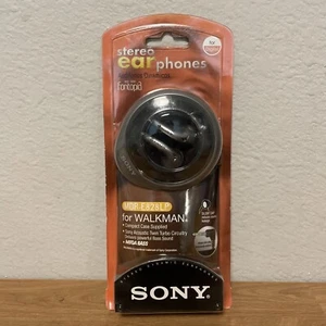 Sony WALKMAN Stereo Earphones MDR-E828LP - BRAND NEW - GRAY/SILVER FREE SHIP🔥 - Picture 1 of 2