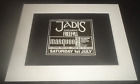 Jadis The Marquee 1989 Mounted Original Advert