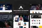 Asport - Odzież sportowa i akcesoria Shopify Theme - Natychmiastowa dostawa na cały świat