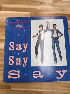 Paul McCartney Michael Jackson - Say Say Say - 1983 Columbia 44-04169 - Vinyl - Bild 1 von 19
