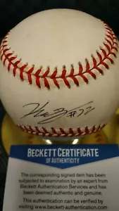 Kazuhiro Sasaki autographed MLB Selig baseball. Beckett authenticated. - Picture 1 of 3