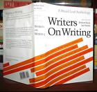 Pack, Robert & Jay Parini WRITERS ON WRITING  1st Edition 1st Printing