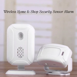 Wireless Motion Sensor Alarm PIR 113dB Detector Shop Door Sensor Bell Anti-thief - Picture 1 of 18