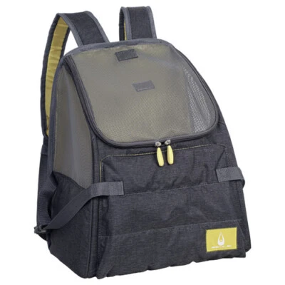 Nobby Fronttasche Malta grau-senf für Hunde bis 7 kg, 35x22x40 cm - Bild 1 von 4