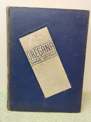 Anuario de la Universidad de Oregón 1935, Orégana, Eugene Oregon Foto 1 de 4