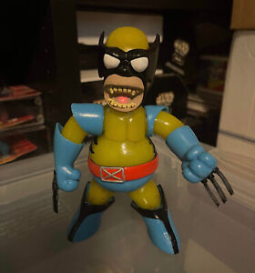 Homer Simpson Wolverine KO Action Figure - Aproxx 8 in"