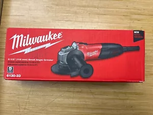 Milwaukee Tool 6130-33 7.0 Amp 4-1/2" Small Angle Grinder - Picture 1 of 1