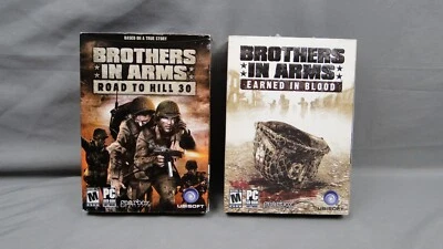 Brothers in Arms Road to Hill 30 Earned in Blood PC Game CD DVD ROM Windows - Image 1 of 4