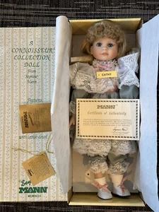Seymour Mann Connoisseur Collection “CATHY” Porcelain Vintage Doll W/Box *NEW* - Picture 1 of 13