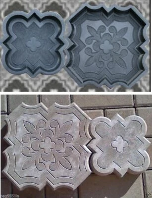 Gießformen Schalungsformen 30 (15+15) Stück Orient Platten Nr. 200, Schablone - Bild 1 von 4