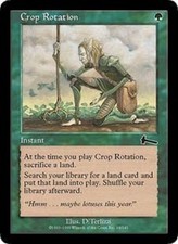 Crop Rotation 1x MtG Urza's Legacy ENGLISH SP/NM