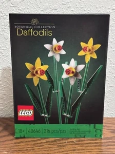 LEGO Botanicals: Daffodils (40646) - 100% Complete - Picture 1 of 2