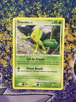 Pokémon TCG - Treecko - 79/100 Diamond & Pearl Stormfront - 2008 Non Holo - LP - Image 1 of 4