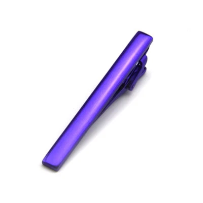 Men Candy Color Stainless Steel Necktie Clasp Gentleman Wedding Party Tie Clip - Image 1 of 4