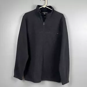 ExOfficio Men's Vergio 1/4 Zip Pull-Over , Black, Medium; Outdoor, Hiking, Walk - Picture 1 of 15