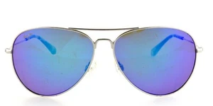 Maui Jim Mavericks MJ264-17 61 mm Titan verspiegelt polar Pilotenbrille Japan - Bild 1 von 9