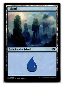 Duel Decks: Speed vs. Cunning #77 Island (077) - Picture 1 of 2