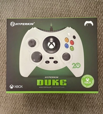 Hyperkin Duke Wired Controller Xbox 20th Anniversary Limited Edition White - Image 1 of 4