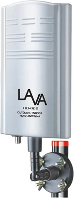 Antena de TV externa LAVA, suporte 4K 1080P digital HDTV VHF UHF Freeview com amplificador - Imagem 1 de 4