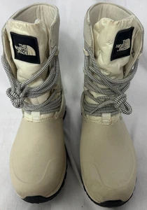 Botas blancas medias The North Face Yukiona Primaloft para mujer talla 7 - Imagen 1 de 15