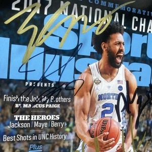 2017 Sports Illustrated Special Commemorative Issue NC Tar Heels  Signed - Bild 1 von 8