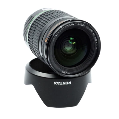 SMC Pentax DA 16-45mm F/4 ED-AL AF Lens with Hood - Image 1 of 4