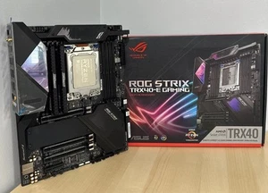 Threadripper 3960x CPU +ROG Strix TRX40-XE Gaming Motherboard Combo - Picture 1 of 12