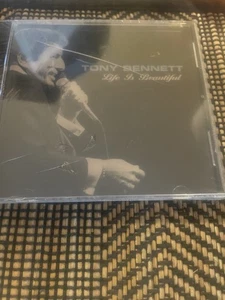 Life Is Beautiful - Audio CD By Tony Bennett - New Sealed. Front Is Cracked - Picture 1 of 2