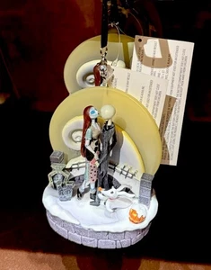 Disney Parks 2025 Jack @ Sally Ornament Nightmare Before Christmas Halloween - Picture 1 of 2