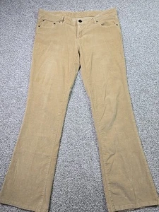 Rue 21 Pants Womans 7/8 Tan Corduroy Boot Cut Casual Comfort City School 90s - Picture 1 of 16