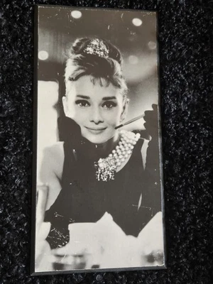 Черно-белая фотопринт 7x14 дюймов Одри Хепберн завтрак у Тиффани настенный декор - Изображение 1 из 4