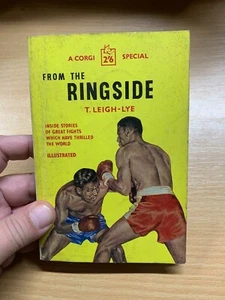 1958 1ª EDICIÓN "FROM THE RINGSIDE" LIBRO DE BOLSILLO DE BOXEO (P2) - Imagen 1 de 18