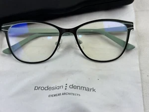 PRODESIGN DENMARK 1427 c.6021 Black EYEGLASSES GLASSES 53-16-140mm - Picture 1 of 9