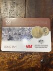 2016 25 Cents “long Tan” Nordic Gold Uncirculated Specimen Coin In Card Of Issue