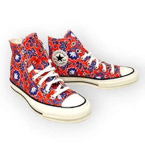 Converse CHUCK 70 Hi 'Culture Paisley Prints' - Habanero Red/Egret - 171072C - Picture 1 of 8