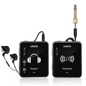 105dB 2.4G Wireless in Ear Monitor System Stereo Transmitter Receiver IEM System - Picture 1 of 17