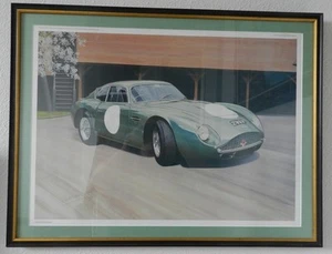 1996 Graham Bosworth signed Limited Edition framed Automotive print 24" X 18" - Picture 1 of 6