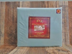 Sheet Set Queen 6pc TEAL shade - 800tc - Microfiber - Picture 1 of 2