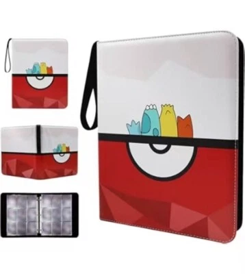 Carpeta de cartas Pokémon 9 bolsillos carpeta de tarjetas coleccionables 900 bolsillos Foto 1 de 4