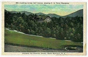Golf Course, F.S. Terry Residence, Black Mountain, North Carolina 1920's - Picture 1 of 2