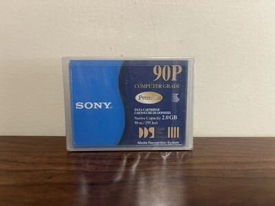Sony 90P Computer PREMIUM Grade Data Cartridge 2.0 GB ~New Factory-Sealed~ - Image 1 of 3