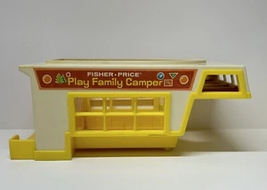 Vintage 1972 Toy Fisher Price Play Family Truck Camper Replacement TOP ONLY - Picture 1 of 7