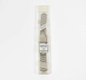 De colección Speidel 1366 acero inoxidable ancho para relojes más grandes banda de eslabón * - Imagen 1 de 2