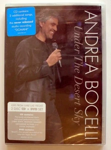 Andrea Bocelli - Under the Desert Sky [CD Included] - DVD - New/Sealed - Picture 1 of 2