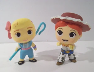 Funko Minis Disney Toy Story 4 Vinyl PVC Figure Lot, Jessie, Bo Peep - Picture 1 of 4