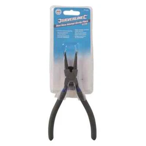 SILVERLINE 180mm BENT NOSE CIRCLIP PLIERS - Picture 1 of 1